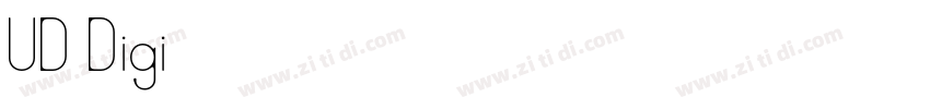 UD Digi字体转换